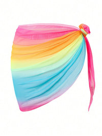Beach Apron With A Gradient Color Design In Multiple Colors