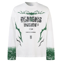Fashion Letter Printing Men's And Women's Tops