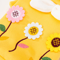 Three-dimensional Flower Sweater Small Pet Clothing
