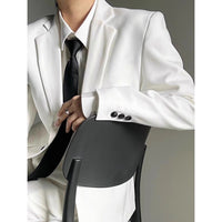 Casual Minimalist Mens And Womens Blazer
