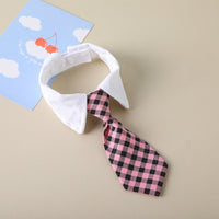 Pet Tie Saliva Towel British Style Gentleman
