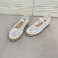 Womens Round-toe Low-top Mesh Chunky-soled Shoes