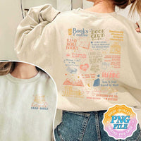 Men's And Women's Fantasy Readers Comfortable Bookish Sweater