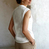 Resort-style Loose-fit Figure-flattering Versatile Shirt