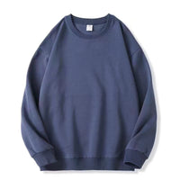 Men's Solid Color Fleece-lined Jacket With A Hoodie Inside