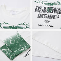 Fashion Letter Printing Men's And Women's Tops