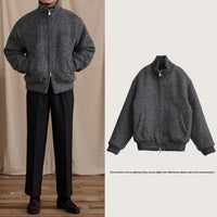 Winter Thickened Goose Down Stand-Up Collar Short Warm Coat