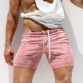Summer Men's Sports Thin Solid Color Shorts