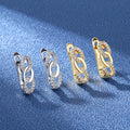 South Korea Dongdaemun Girl Zircon Earrings