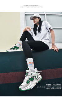 Couple Shoes Versatile Mesh Casual Reflective Men's Shoes