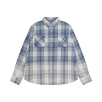 Gradient Color Long Sleeve Shirt For Men