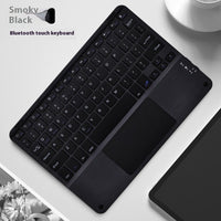 Square Hat Touch Bluetooth Wireless Charging Keyboard