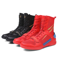 Sanda Combat Training Wrestling Shoes