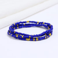 Women's Colorful Beaded Elastic Waist Chain