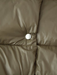 In-stock Quilted Cotton-padded Jacket With Buttons