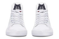 High Top Canvas Shoes For Printing Lovers