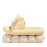 Home Bathroom Non Slip Odor Resistant Foot Soothing Slippers That Feel Like Walking On Clouds