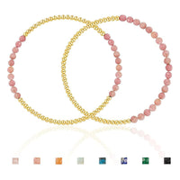 Portia-style Delicate Crystal Bracelet For Women