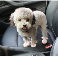 Winter Dog Shoes Plush Dog Booties Cute Ear Decoration Paw Protectors For Outdoor Walking Anti-slip Dog Shoes For Small For Dogs