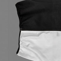 Womens Full-Zip Puffy Stand-Up Collar Short Jacket For Summer