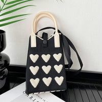 Love Mini Knit Shoulder Crossbody Bag