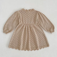 Fashion Spring And Autumn Baby Bubble Sleeve Top