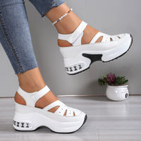 Women's Platform Thick Sole Hollow-out Sandals
