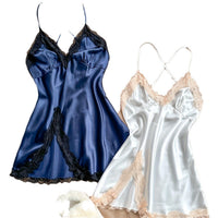 Summer Thin Padded Strap Nightdress