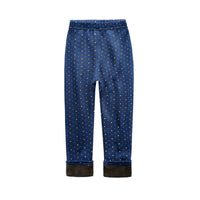 Fleece-lined Thermal Leggings For Girls