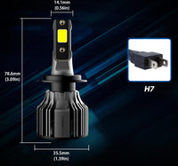 Car LED Headlight Bulbs 6000K Auto Headlamp Kit