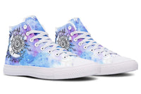 Printed Couple High-top Canvas Shoes