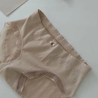 Japanese Cream Rose Moisturizing Panties For Women Seamless High Elastic