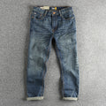 Men's Casual Retro Pocket Straight Jeans