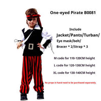 Adult Men's And Women's Fancy Dress Ball Performance Costume Captain Costume