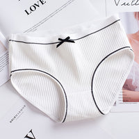 Lace Thread Women's Underwear Japanese Thread Cotton Plus Size Women's Briefs