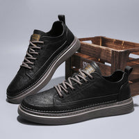 Men's Commuter Shoes Summer All Match Leather