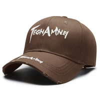Summer Couple Casual All-match Washed Baseball Cap Sun Protection