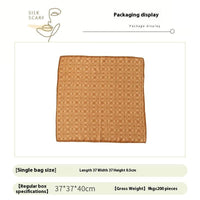 Printed 65cm Kerchief Scarf Shawl