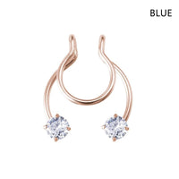 Stainless Steel Magnet False Nose Ring Horseshoe Ring