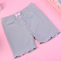 Thread Cotton Girls' Safety Pants Lace Anti-slipping