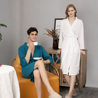Couple Robes Sleepwear Women Men Loungewear Bathrobe