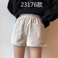 Women's Fleece Lined Corduroy Casual Pants