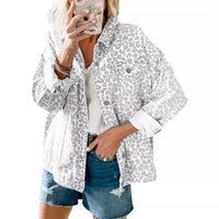 Cross Border Long-sleeved Coat Loose Bow Leisure Commute