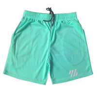Metal Silk Fabric Sports Shorts Running Loose