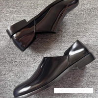 Loafer Shoes For Men And Women Slip-on Round-toe Trendy Style