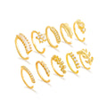 Creative And Personalized Flower Studded Diamond Nose Nail