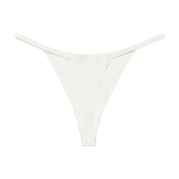 Low Waist Ice Silk Seamless T-back Female Cotton Crotch T-back