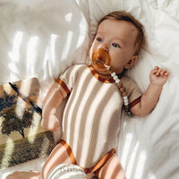 Baby Summer Short Sleeve Triangle Bodysuit
