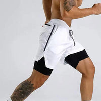 Casual Sports Men's 2-in-1 Training Pants