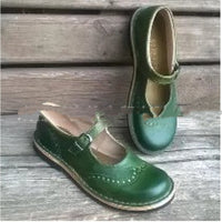 Ankle-strap Korean-style Springautumn Pumps Low-heeled Princess Shoes